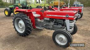 1974 MASSEY FERGUSON 148 Multi-Power 3cylinder diesel TRACTOR Reg. No. YRR 331M Serial No. PFG604430 A well presented example