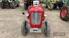 1959 MASSEY FERGUSON 35 vineyard 4cylinder diesel TRACTOR Reg. No. 824 XUN Serial No. 26695 Fitted with 7pin trailer electrical socket. This narrow 35 is showing just 33 hours since a comprehensive restoration in 2020. Work included an engine rebuild, - 2