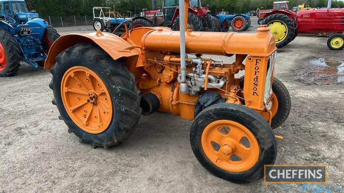 FORDSON Standard N 4cylinder petrol/paraffin TRACTOR Reg. No. EY 6927 (expired) Finished in harvest gold and fitted with the correct engine