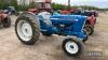 FORD 4000 3cylinder diesel TRACTOR A stalled restoration project offered from a deceased estate