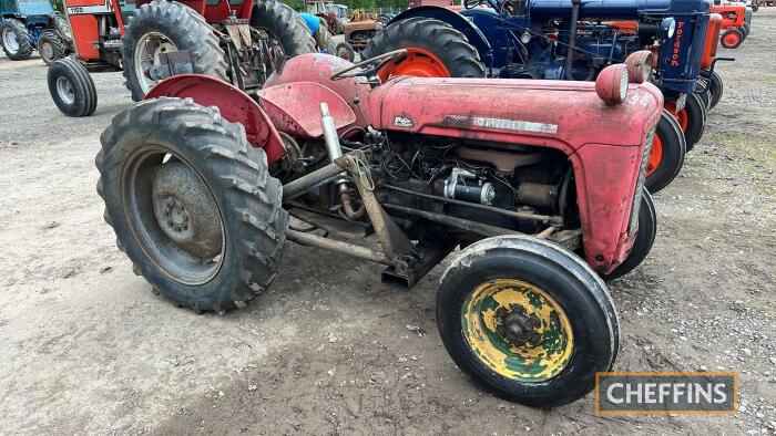 MASSEY FERGUSON 35 4cylinder diesel TRACTOR Fitted with lighting kit and presented in original condition