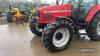 Massey Ferguson 6290 4wd Tractor Reg. No. SN51 TUV Ser. No. H347023 for parts only CATEGORY B INSURANCE LOSS - 4