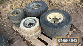 Pallet of Forklift Tyres UNRESERVED LOT