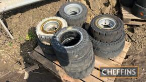 Pallet of Forklift Tyres UNRESERVED LOT