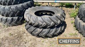 Pr. of 18.4x30 Tyres