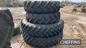 Alliance 380/90 R46 & 380/85 R30 Rowcrop Wheels & Tyres ex demo use of Valtra N series