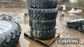 Set of Unimog Wheels & Tyres