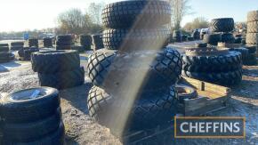 Galaxy 41x14.00-20 & Altura 23.1-26 Turf/Grassland Wheels & Tyres for MF tractor