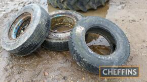 2no. Wheels & Tyre t/w 1no. loose tyre UNRESERVED LOT