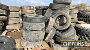 11no. Assorted Truck Tyres & 13no. Tyres UNRESERVED LOT