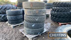 5no. 10 Stud Wheels & Tyres UNRESERVED LOT