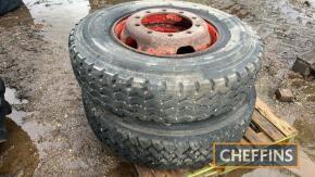 Pr. of 11R 22.5 Wheels & Tyres UNRESERVED LOT