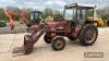 International 384 2wd Tractor c/w Quicke loader, No V5 Reg. No. YVG 473S - 6