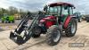 2005 Case JX109OU Tractor c/w Trima front end loader, 16.9x34 & 13.6x24 tyres Reg. No. EU05 PHA Ser. No. HJT004092 - 4