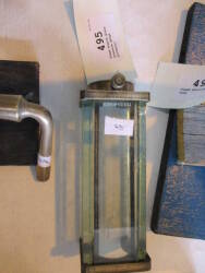 Steam engine glass pressure gauge protector