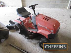 Husqvarna LT120 6speed petrol ride-on mower. Fitted with new battery and runs.