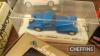 Qty small scale model cars, some with boxes - 9