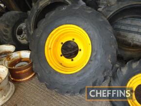 Goodyear 18.4/26 wheel and tyre to suit JCB 3CX