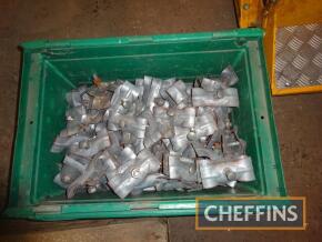 Large Qty of Heras fencing panel clips