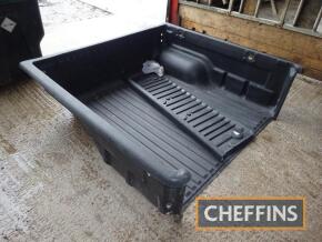 Isuzu rear plastic bed liner and tailgate