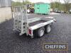 2011 Ifor Williams GX84 tandem axle plant trailer Serial No. SCK600000A0581488 - 7