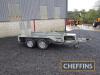 2011 Ifor Williams GX84 tandem axle plant trailer Serial No. SCK600000A0581488 - 8