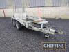 2011 Ifor Williams GX84 tandem axle plant trailer Serial No. SCK600000A0581488 - 9