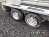 2011 Ifor Williams GX84 tandem axle plant trailer Serial No. SCK600000A0581488 - 13