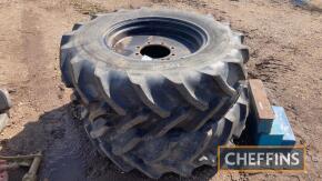 2no. 14.9x26 Goodyear wheels & tyres