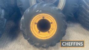 Goodyear 12.5/80-18 wheel and tyre