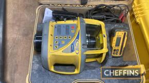 Spectra Precision dualgrade laser level GL722 together with handset. Calibration 03/24