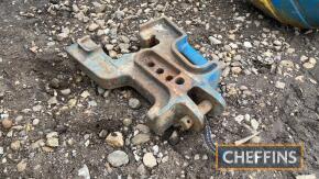 Ford front weight drawbar