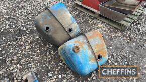 2no. Ford 1000 series fuel tanks