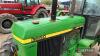 JOHN DEERE 3650 diesel TRACTOR Reg. No. Serial No. Fitted with SG2 cab, Power Synchron, sunroof and cab heater on 460/85R38 rear and 420/85R24 front wheels and tyres. Showing 7,038hrs - 16