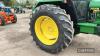 JOHN DEERE 3650 diesel TRACTOR Reg. No. Serial No. Fitted with SG2 cab, Power Synchron, sunroof and cab heater on 460/85R38 rear and 420/85R24 front wheels and tyres. Showing 7,038hrs - 19