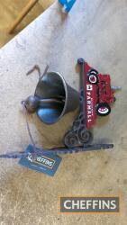 Farmall cast iron wall bell