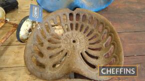 Cambrian cast iron seat