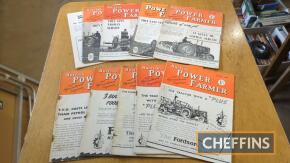 10no issues of Power Farmer maagazines, 1947