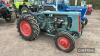 HURLIMANN 4DT47L diesel TRACTOR Fitted with 24v electrics, 6speed gearbox, 2speed PTO and side belt pulley. A well engineered and interesting Swiss tractor dating from c.1945