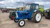 *NO VAT - FORD 4000 diesel TRACTOR Cab restored key and V5 in office - 3