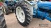 1962 FORDSON Super Major 4cylinder diesel TRACTOR Fitted with a roll bar. Running and driving well and regularly used having been used for hay making for the last 10 years Reg No. OCF 864 Serial No. 08B747143 V5 has been applied for - 17