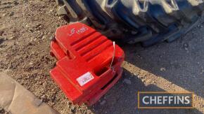 4no. Massey Ferguson front weights