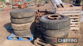 7no. 1000/20 commercial vehicle tyres