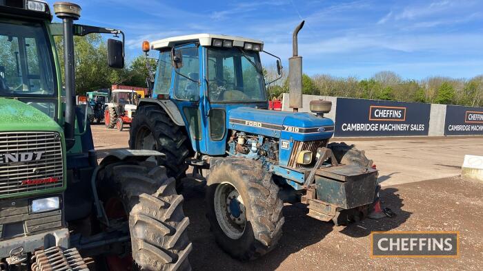 1990 FORD 7810 Series III 6cylinder diesel TRACTOR Reg. No. H258 SPW Serial No. BC71206 In the current ownership for over 25 years, fitted with Dromone PUH and showing 6,784 hours. V5 available