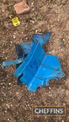 Ford 3000 steering shield set c/w brackets