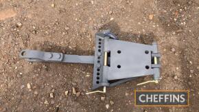 Massey Ferguson swinging drawbar c/w base plate