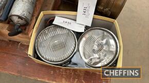 Lucas spot lamp t/w Lucas fog lamp