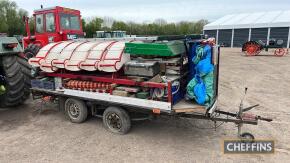 Jim Bassett's High Flying Swing Boats fairground ride. A good example of this popular Victorian fairground ride, currently in good condition and packed on its own trailer (please note: Buyers premium will be charged at 10% + VAT)