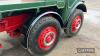 1952 7700cc MAUDSLAY Majestic 6-wheel flatbed diesel LORRY Reg. No. 325 YUD Chassis No. 36001 A rare example of the twin wheel, twin steer Maudslay Mogul lorry that has been beautifully restored and is liveried for Ken Thomas of Guyhirn. Finished in green - 15