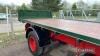 1952 7700cc MAUDSLAY Majestic 6-wheel flatbed diesel LORRY Reg. No. 325 YUD Chassis No. 36001 A rare example of the twin wheel, twin steer Maudslay Mogul lorry that has been beautifully restored and is liveried for Ken Thomas of Guyhirn. Finished in green - 27